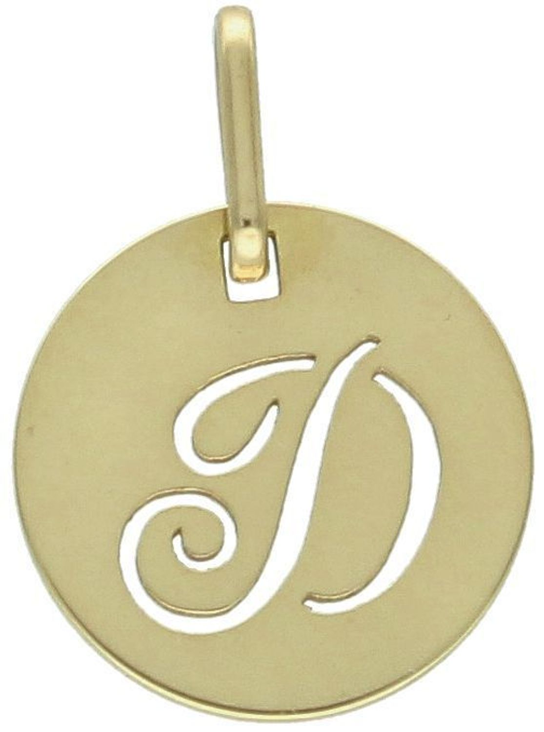 Złota zawieszka 585 z literką D w kółeczku DIA-ZA 2128D-585 Wisiorek został wykonany z najwyższej jakości złota próby 585. Modny wzór zawieszki będzie się pięknie prezentować na szyi. Subtelny,1.jpg